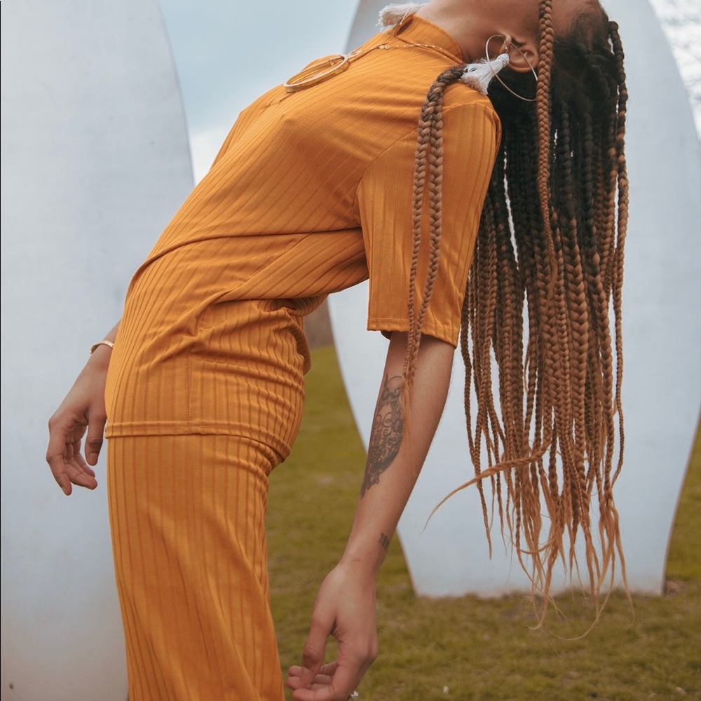 Gold Co-Ord Set